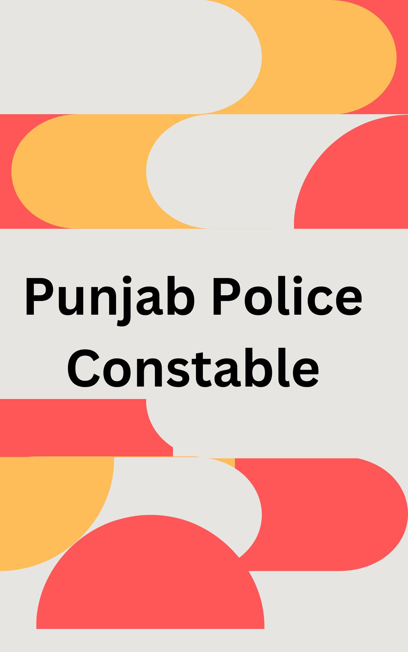 Punjab Police Constable Free test Series