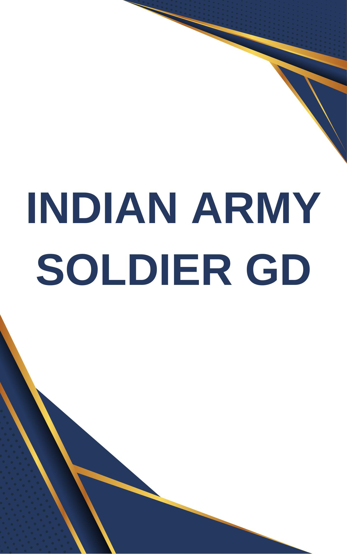 Indian Army Soldier GD Free Test Series