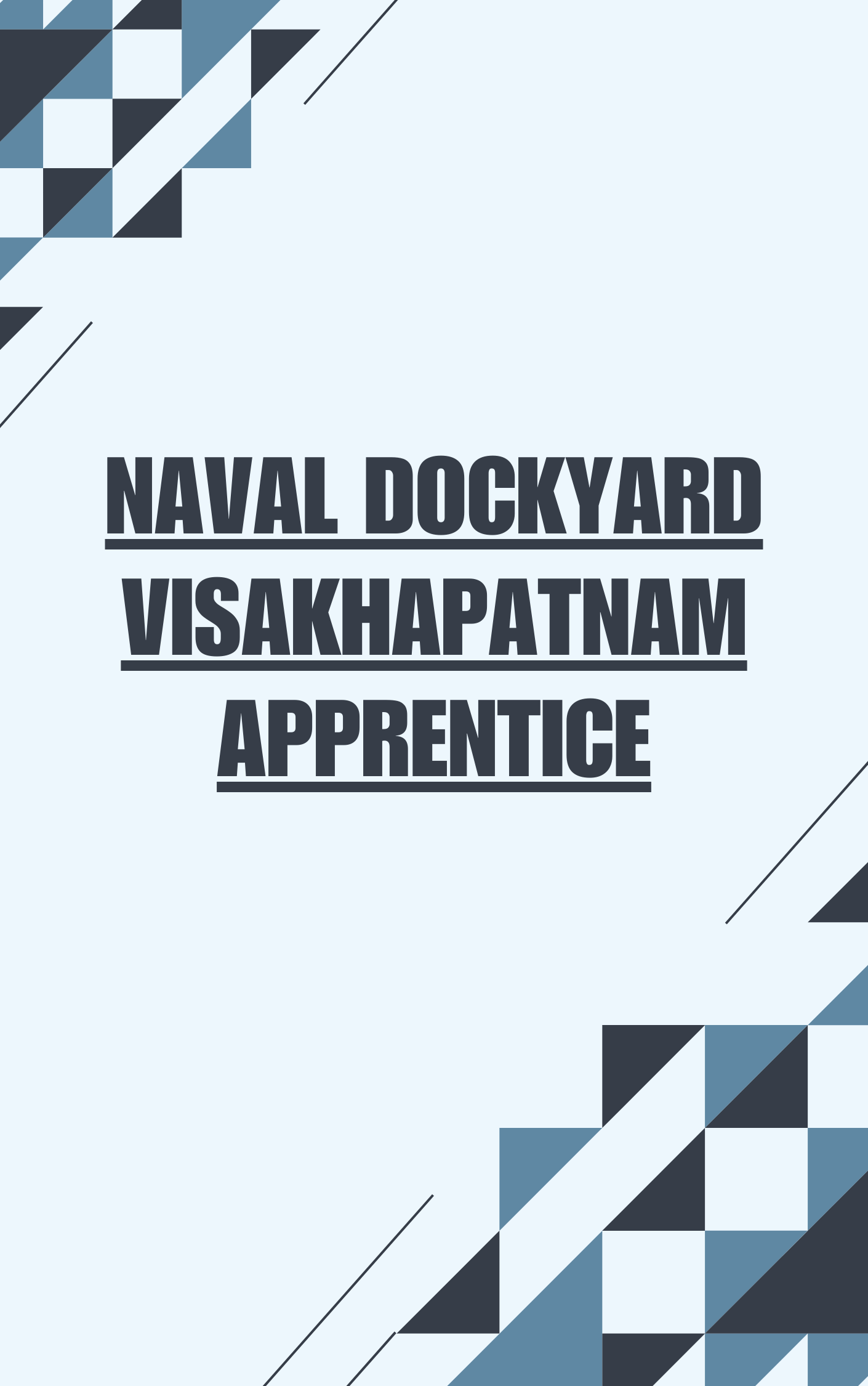 Naval Dockyard Visakhapatnam Apprentice MCQ