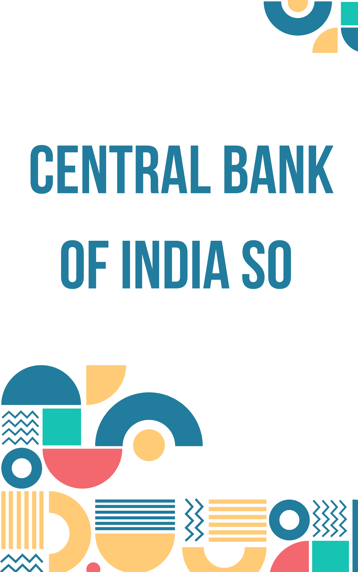 Central Bank of India SO Question Bank