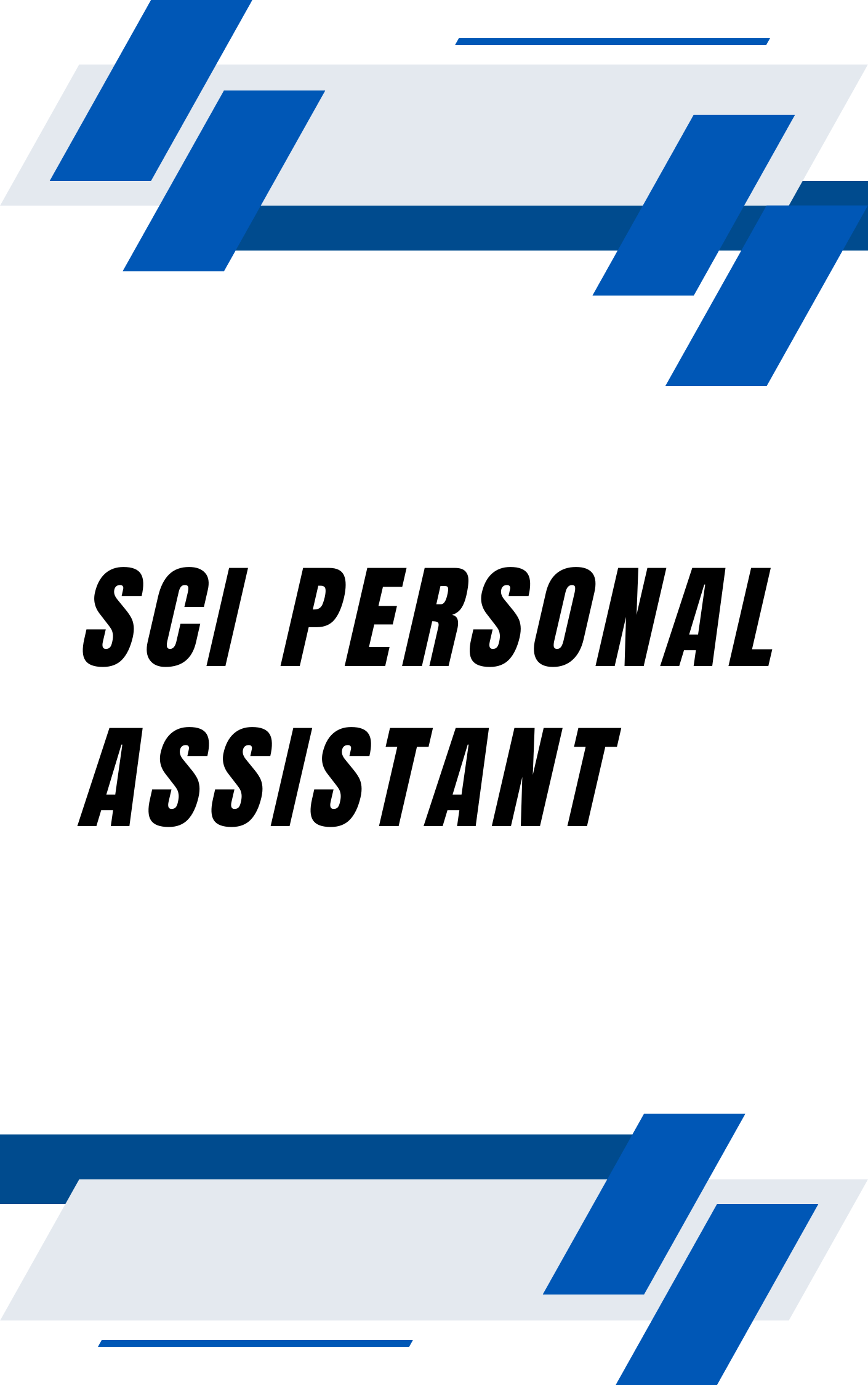 SCI Personal Assistant Mock Test