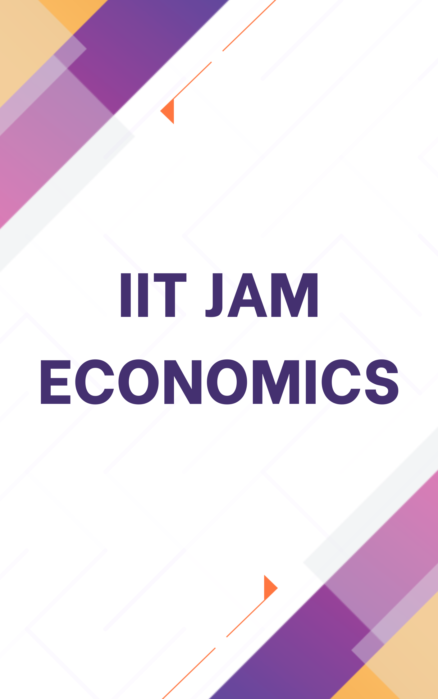 IIT JAM Economics Free Test Series