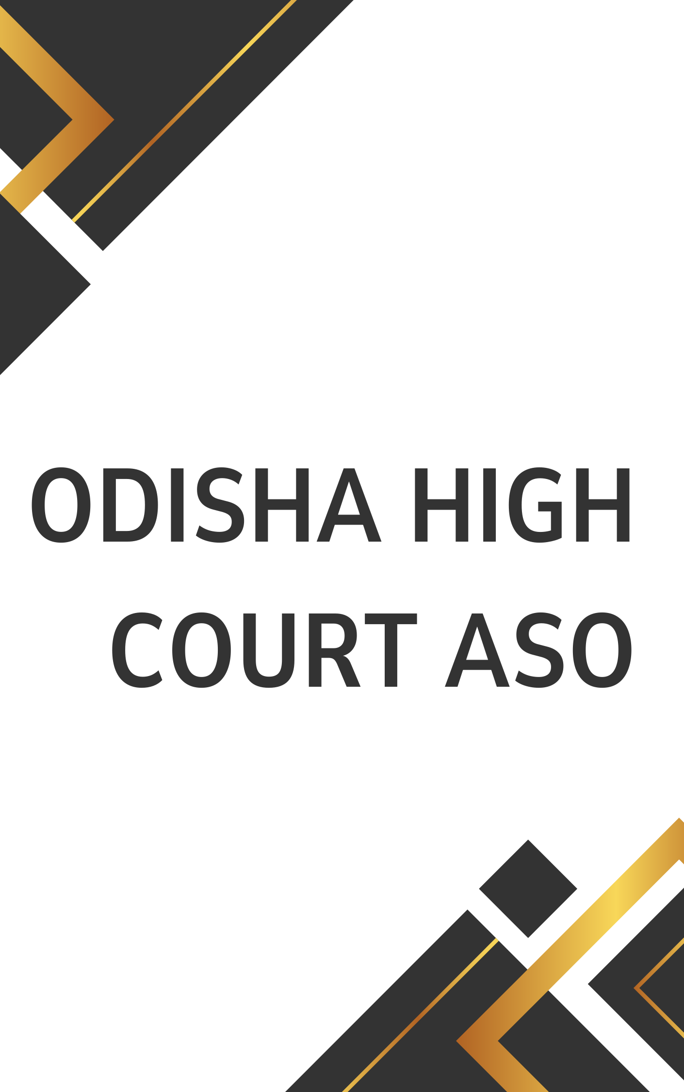 Odisha High Court ASO Mock Test Free