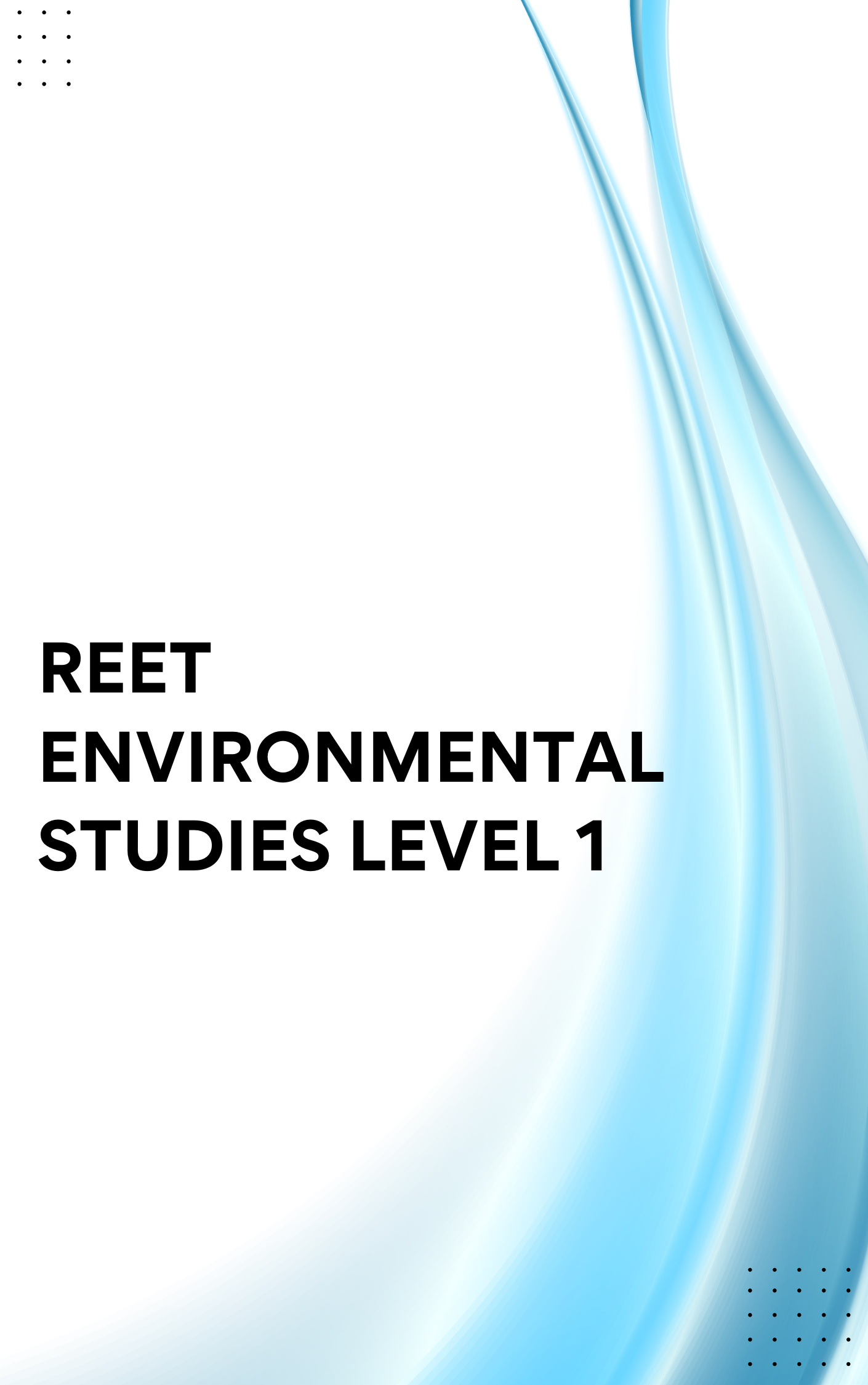 REET Environmental Studies MCQ