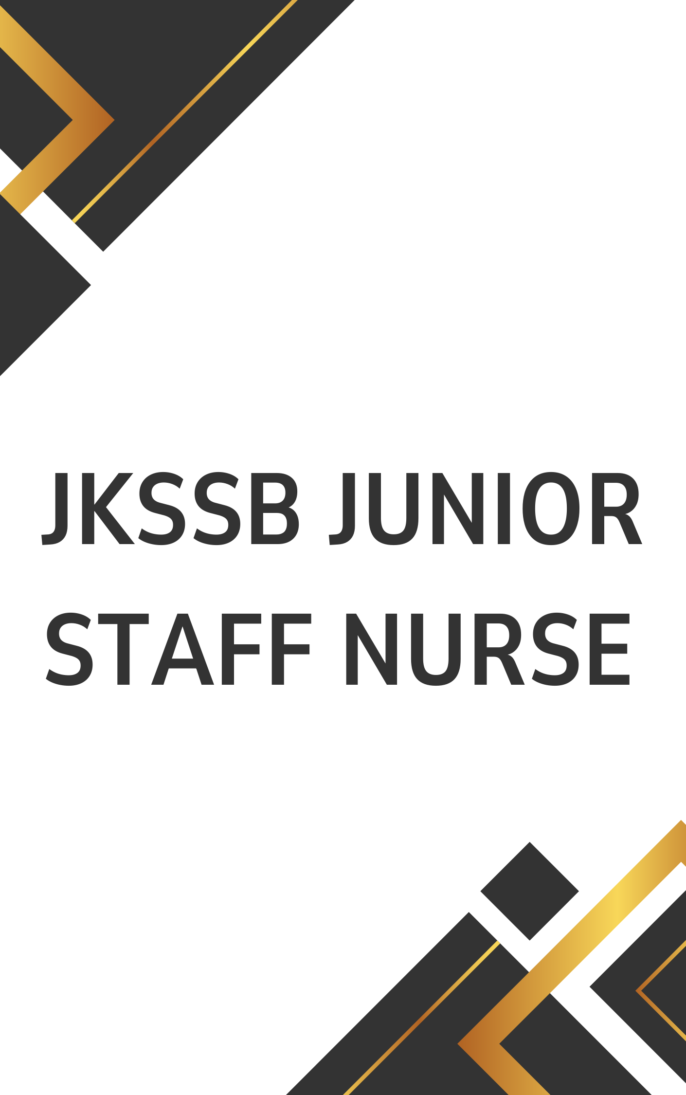 JKSSB Junior Staff Nurse Practice Set