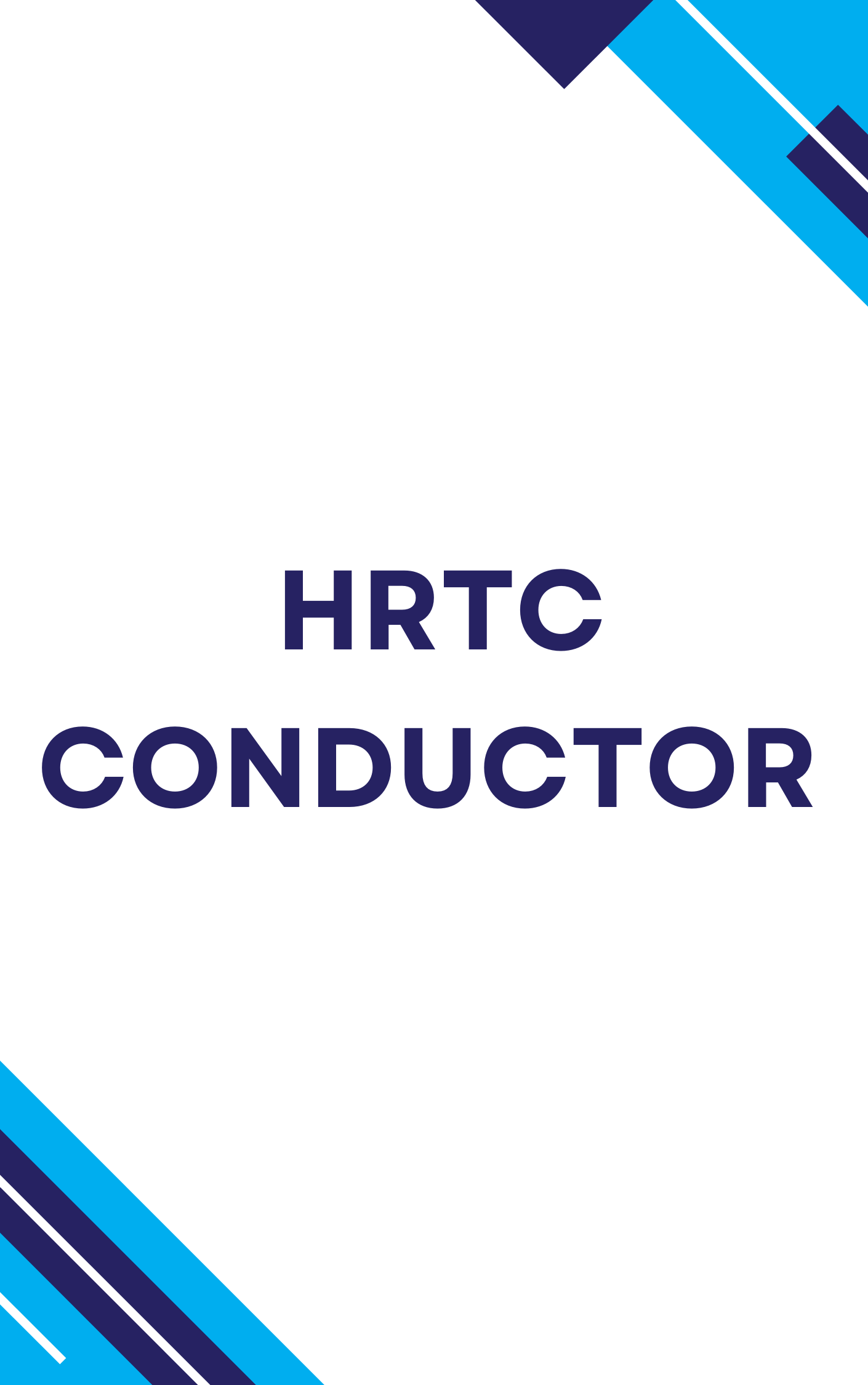 HRTC Conductor Free Test Series