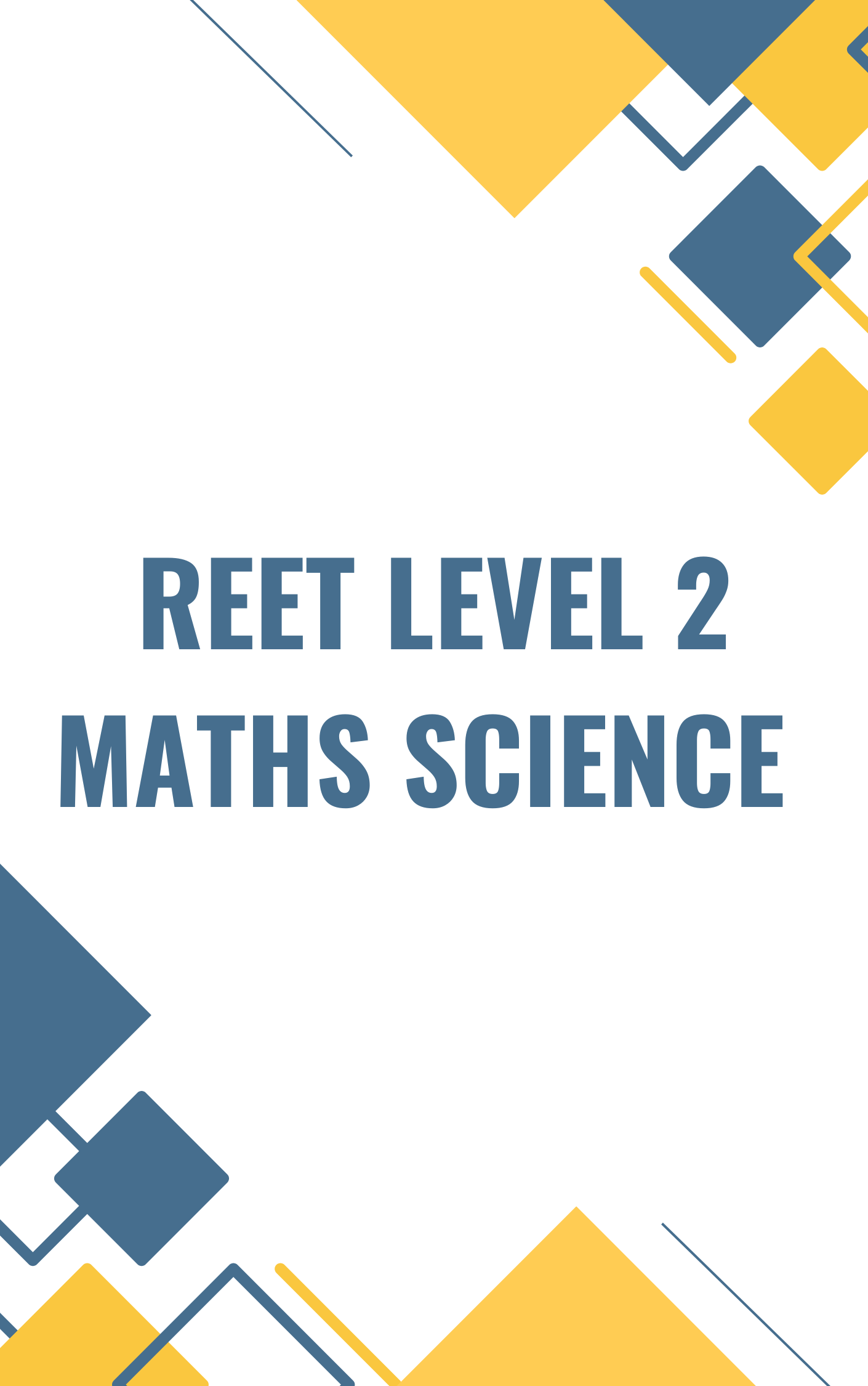 REET Level 2 Maths Science Mock Test Free