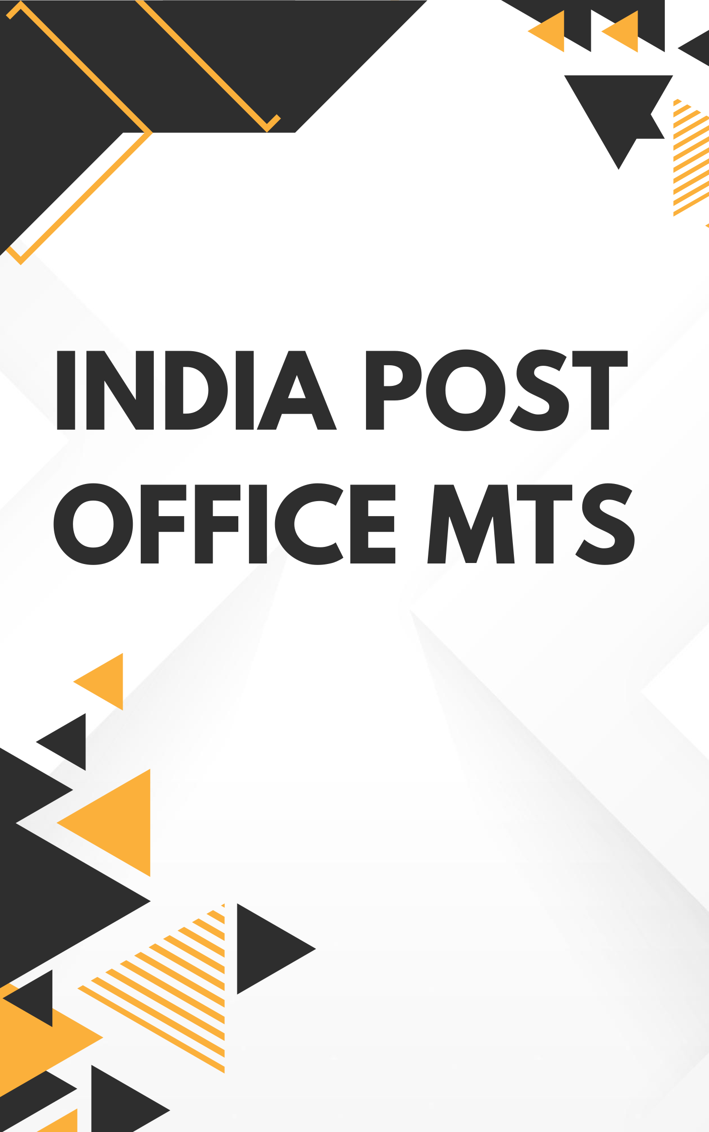 India Post Office MTS Practice Set