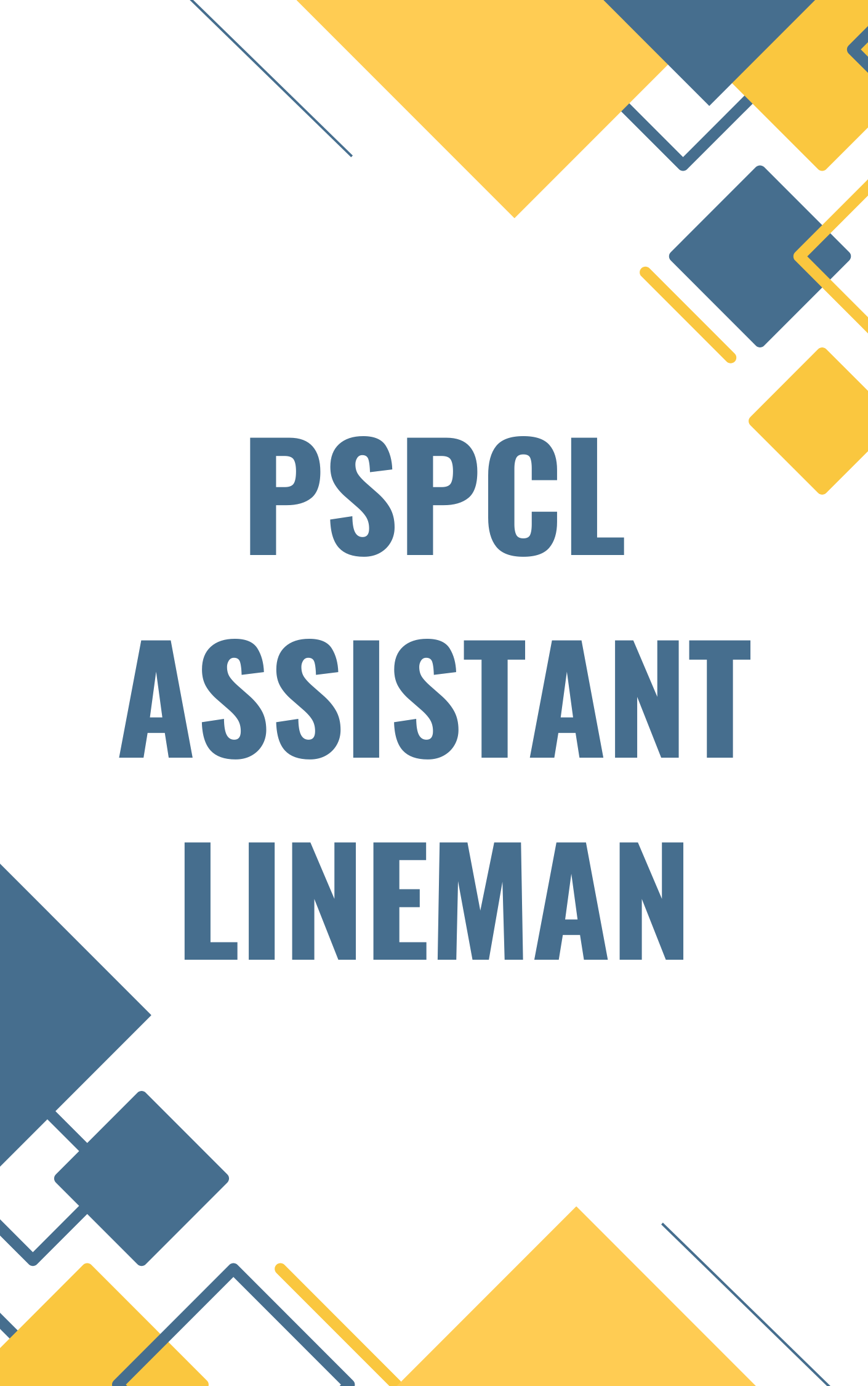 PSPCL Assistant Lineman Mock Test