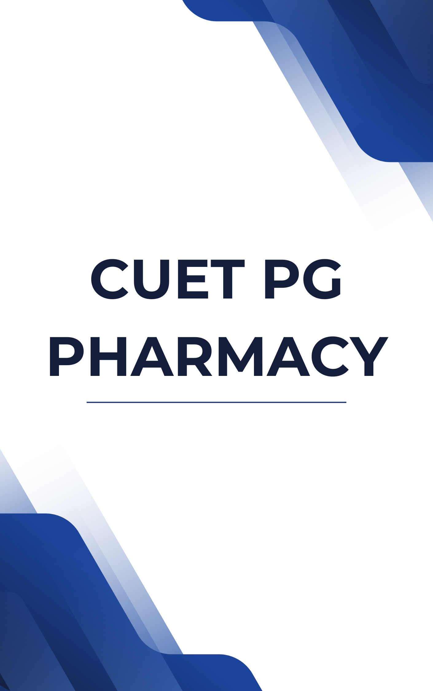 CUET PG Pharmacy Question with Answer