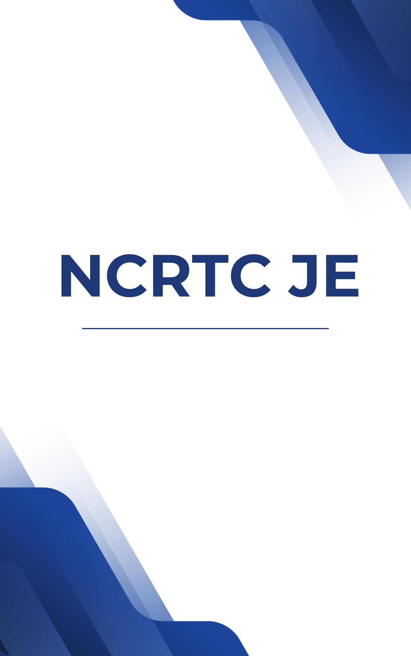 NCRTC JE Online Test Series
