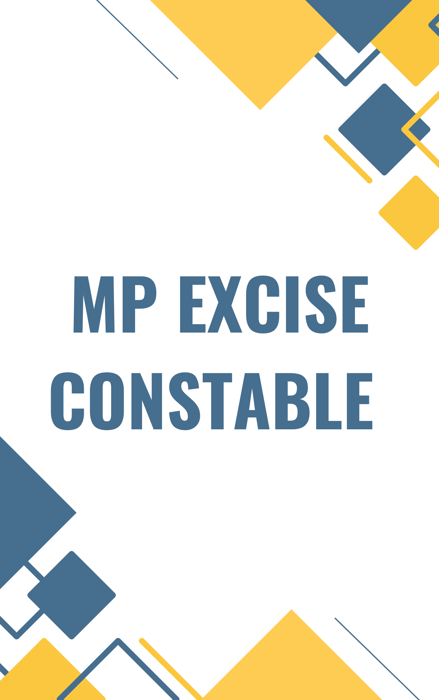 MP Excise Constable Questions with Answers