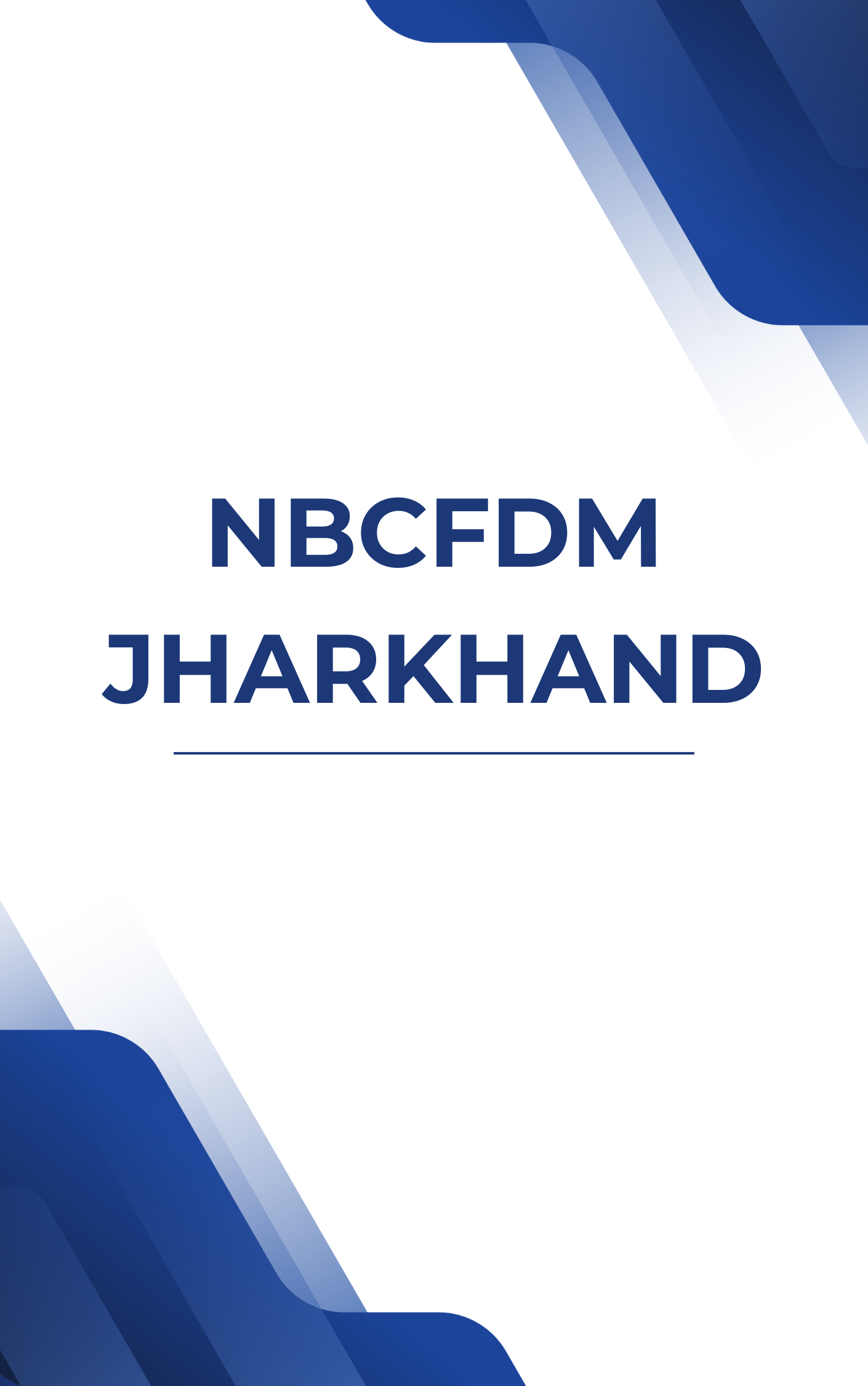 NBCFDM Jharkhand Free Test Series