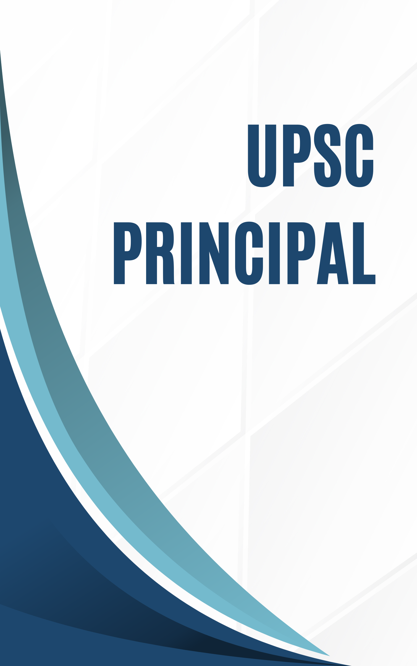 UPSC Principal Online Test Series Free