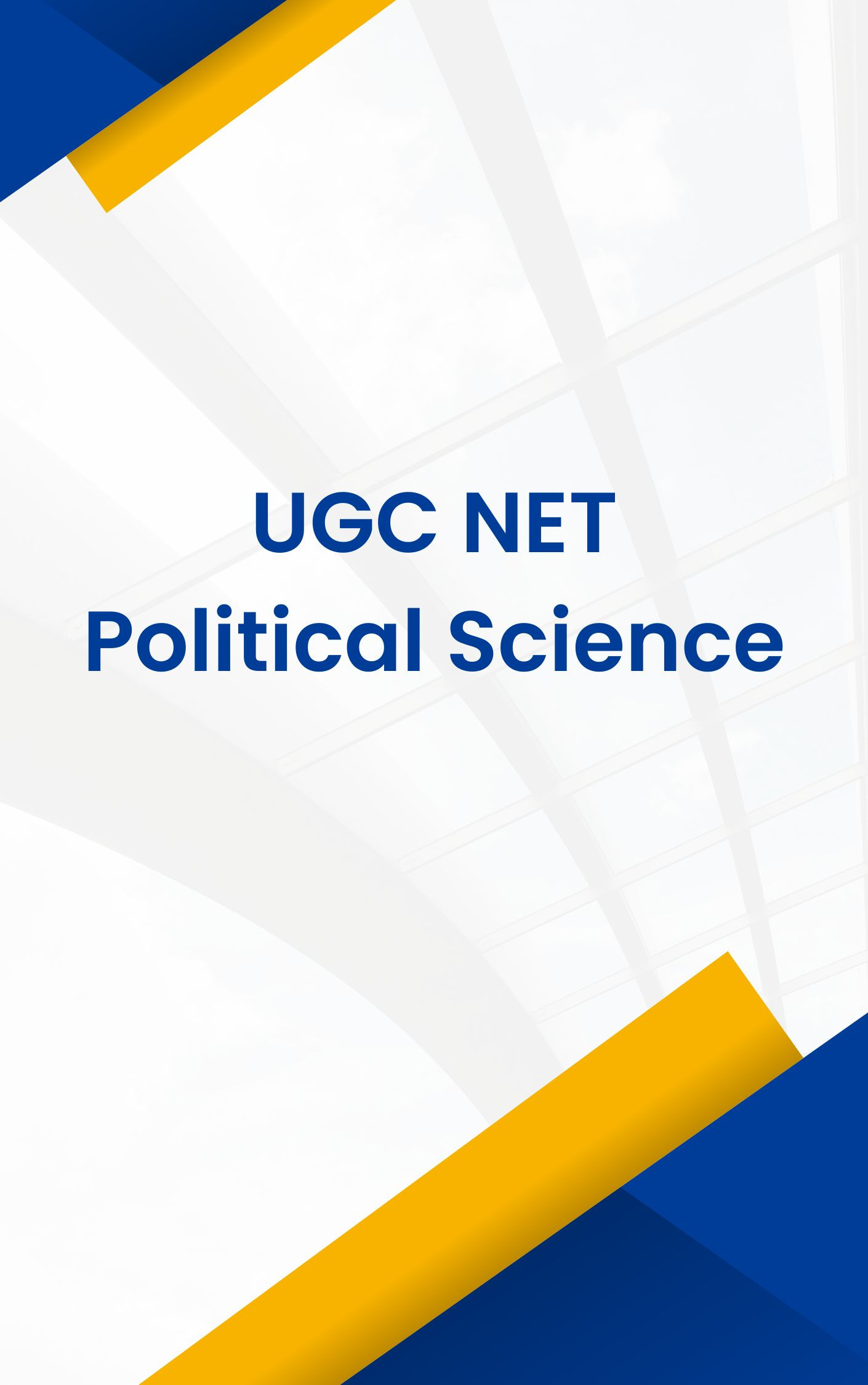 UGC NET Political Science Model Paper