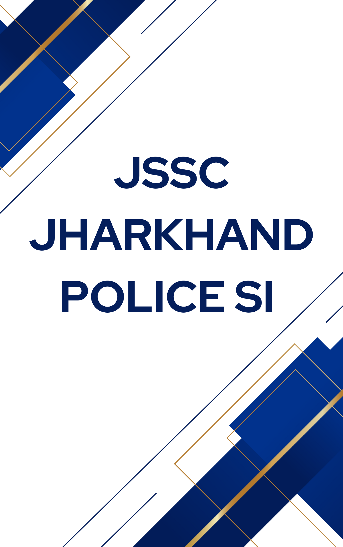 JSSC Police SI Practice Set