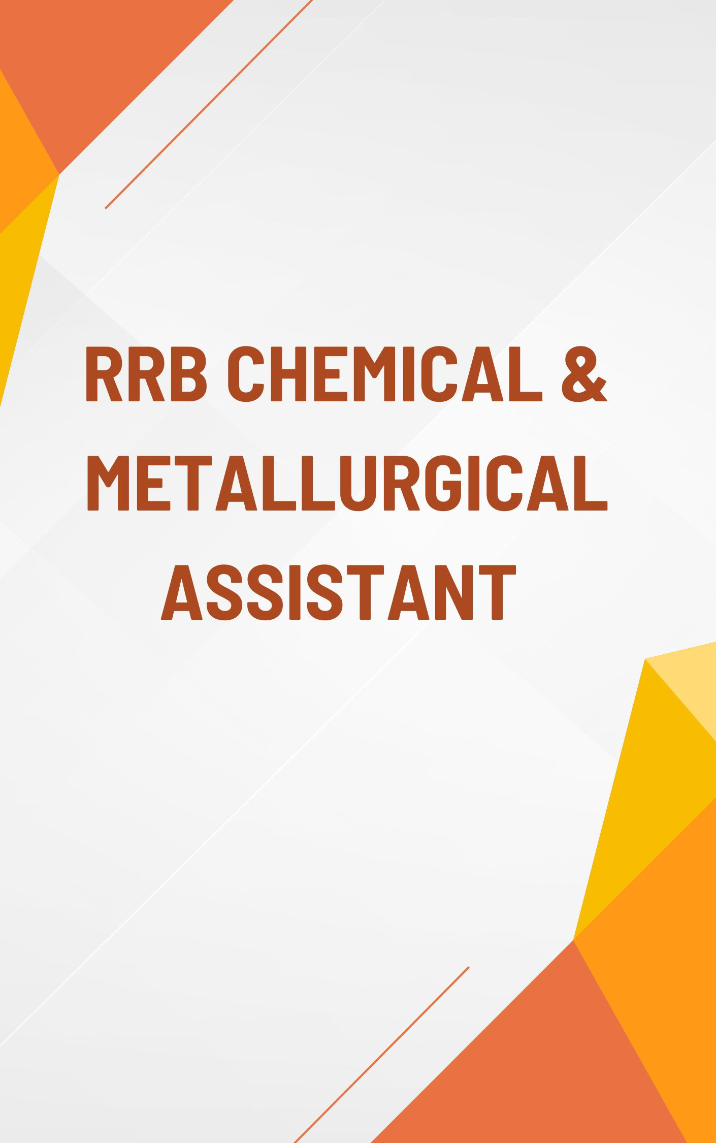 RRB CMA Important MCQ