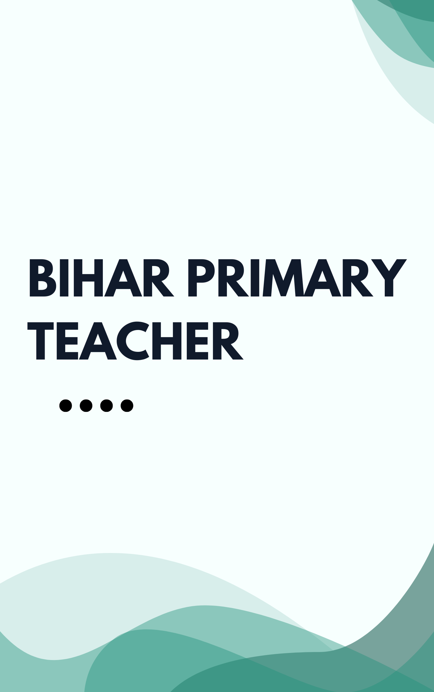 BPSC Primary Teacher Free test Series