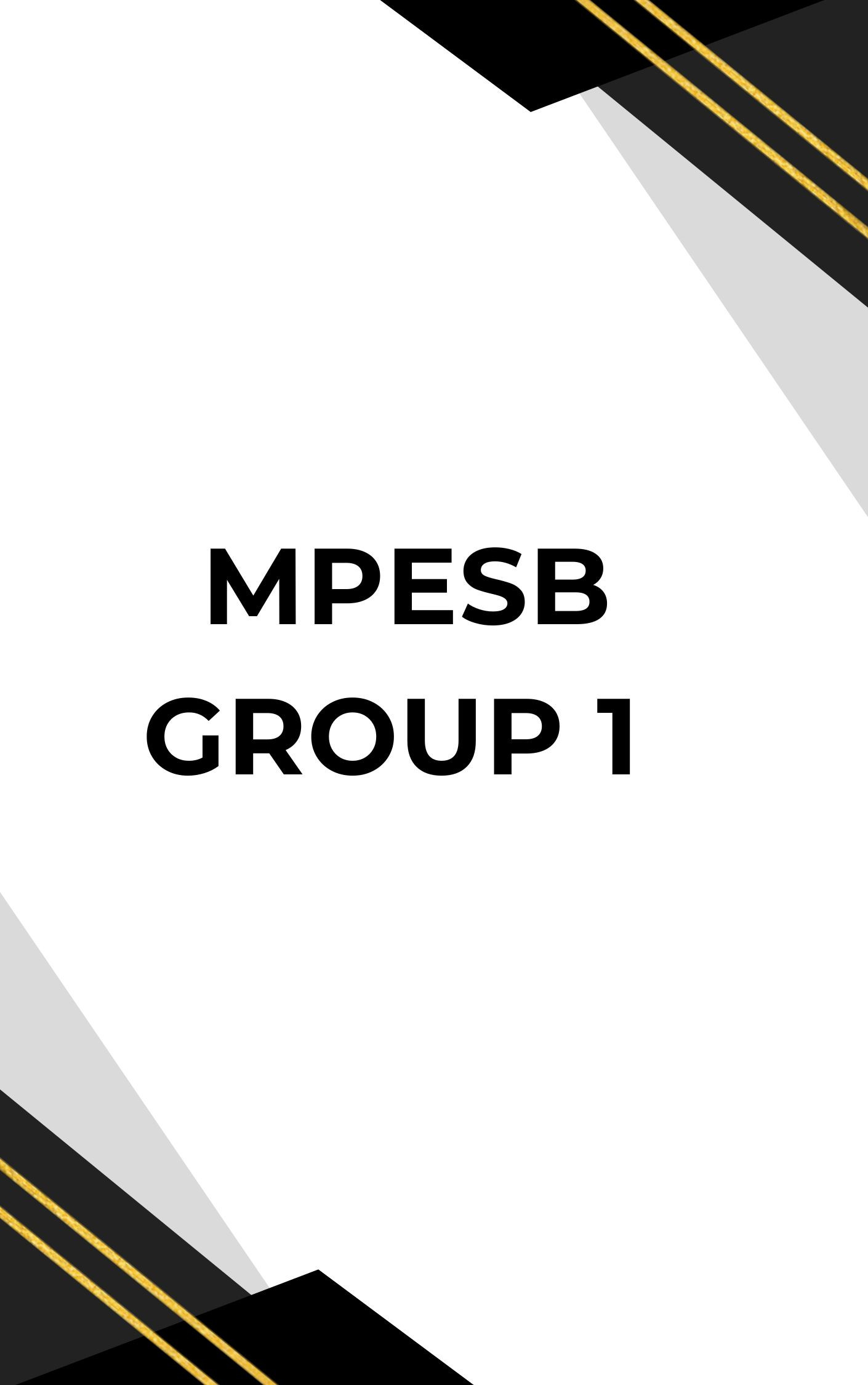 MPESB Group 1 Online Test Series