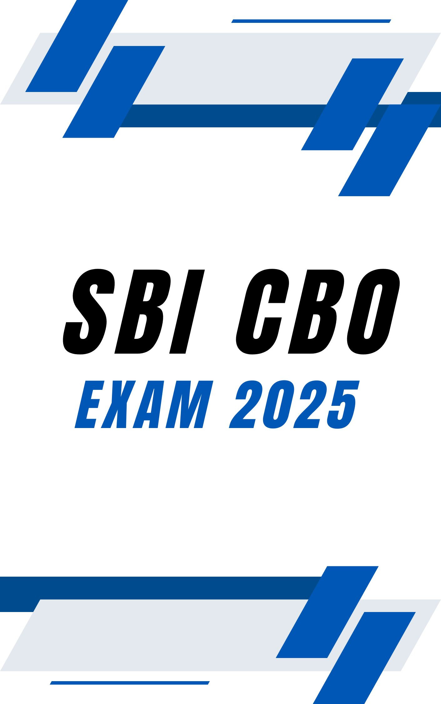 SBI CBO Question with Answer