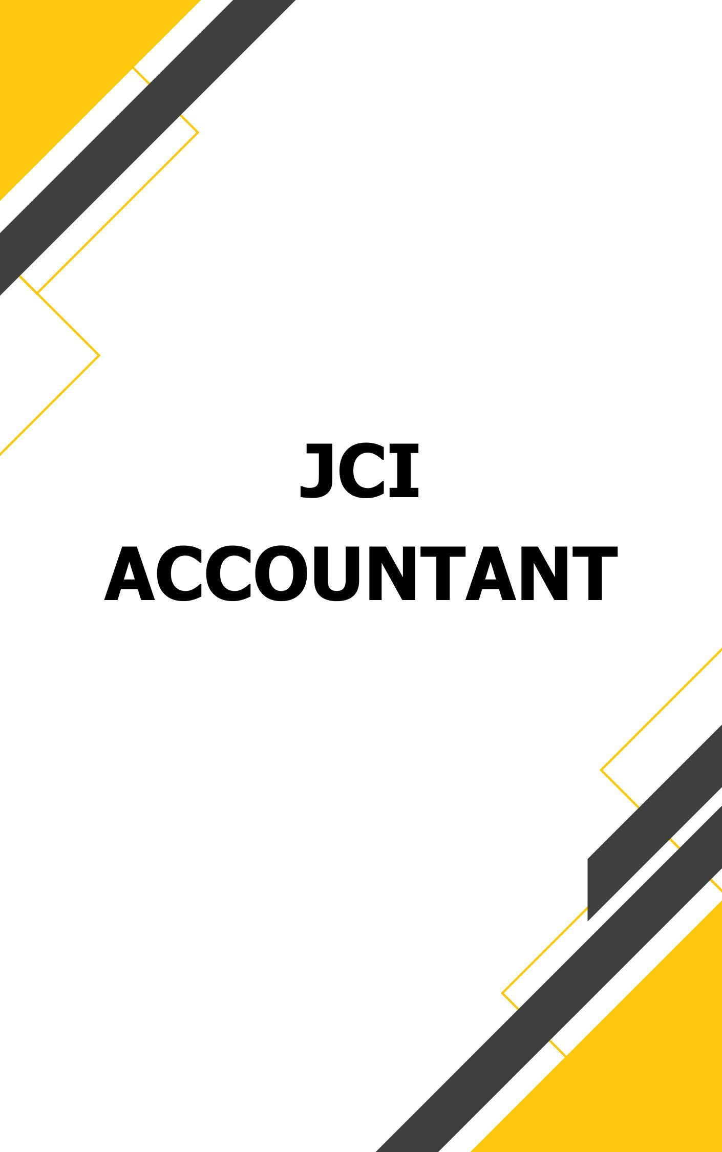 JCI Accountant Sample Paper