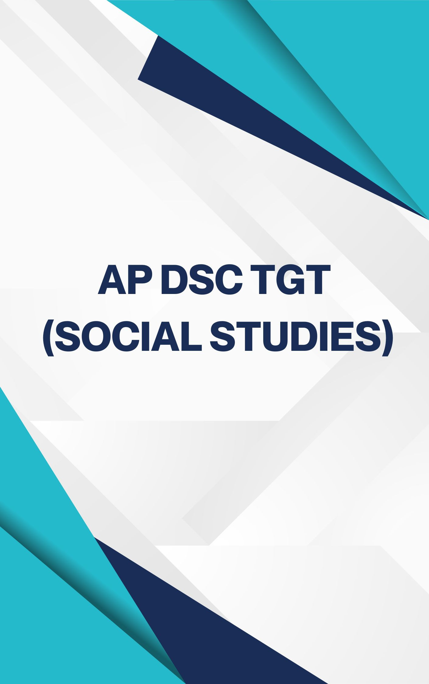 AP DSC TGT Social Studies Mock Test