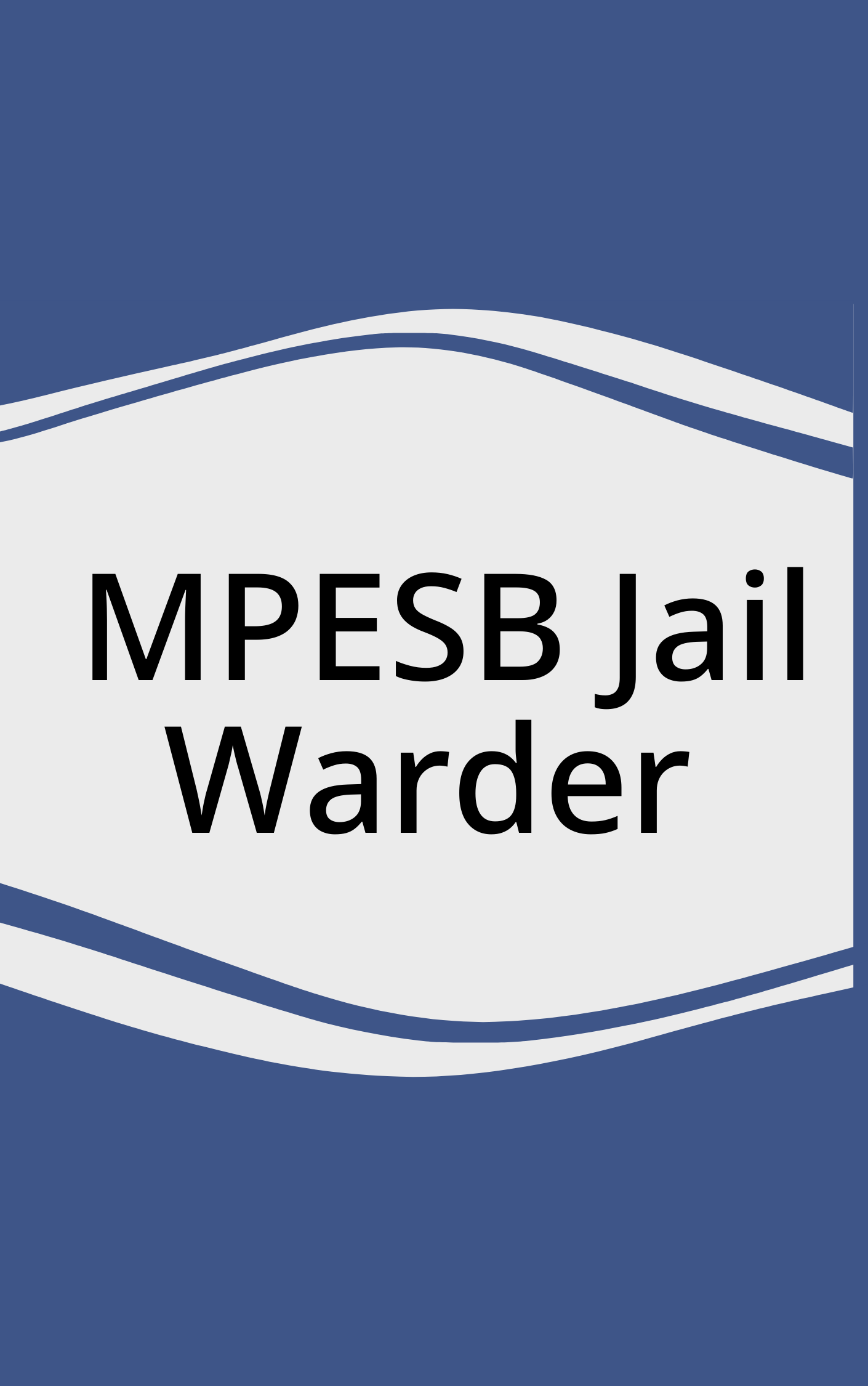 MPESB Jail Warder Mock Test in Hindi