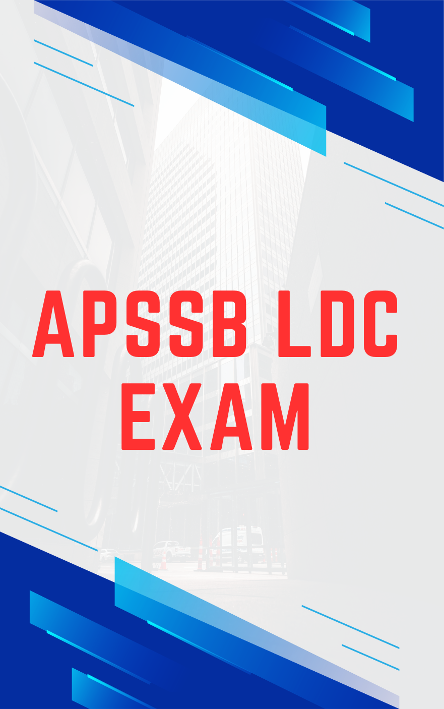 APSSB LDC Online Mock Test Free Practice