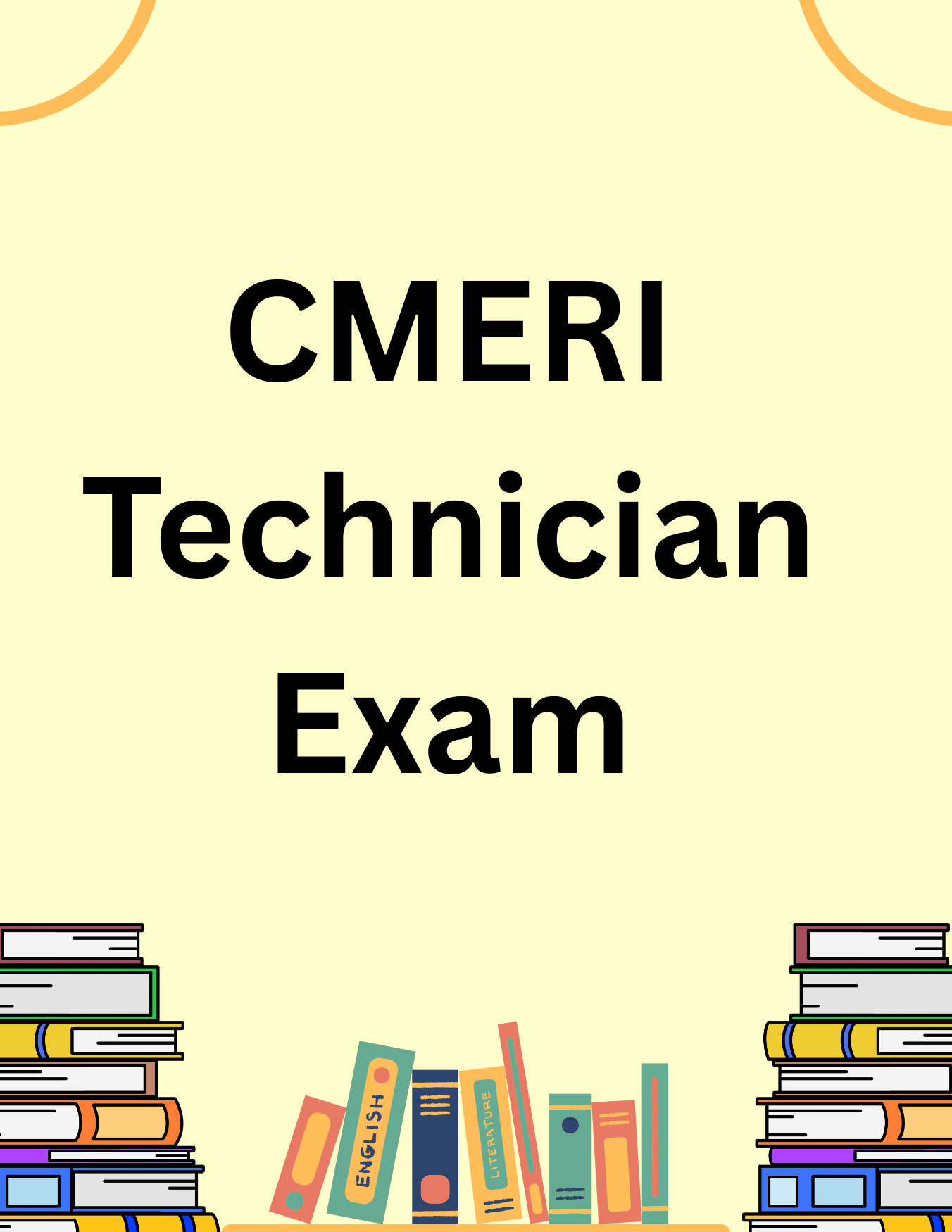 CMERI Technician Online Question Paper