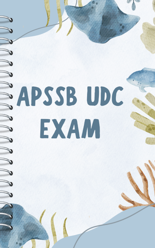 APSSB UDC Online Mock Test Free Practice
