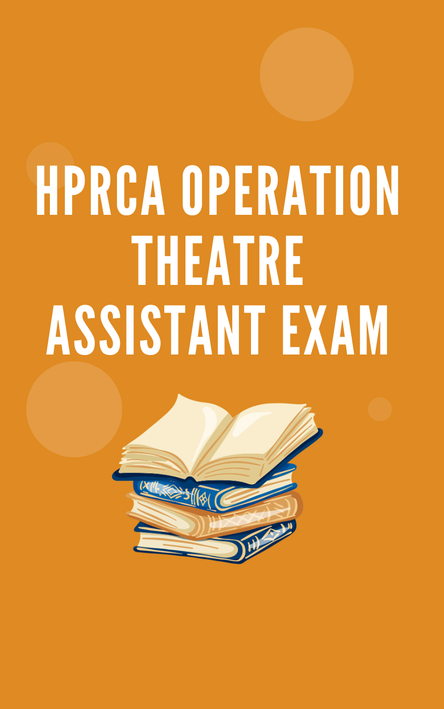 HPRCA Operation Theatre Assistant Model Test Paper with Answer Key