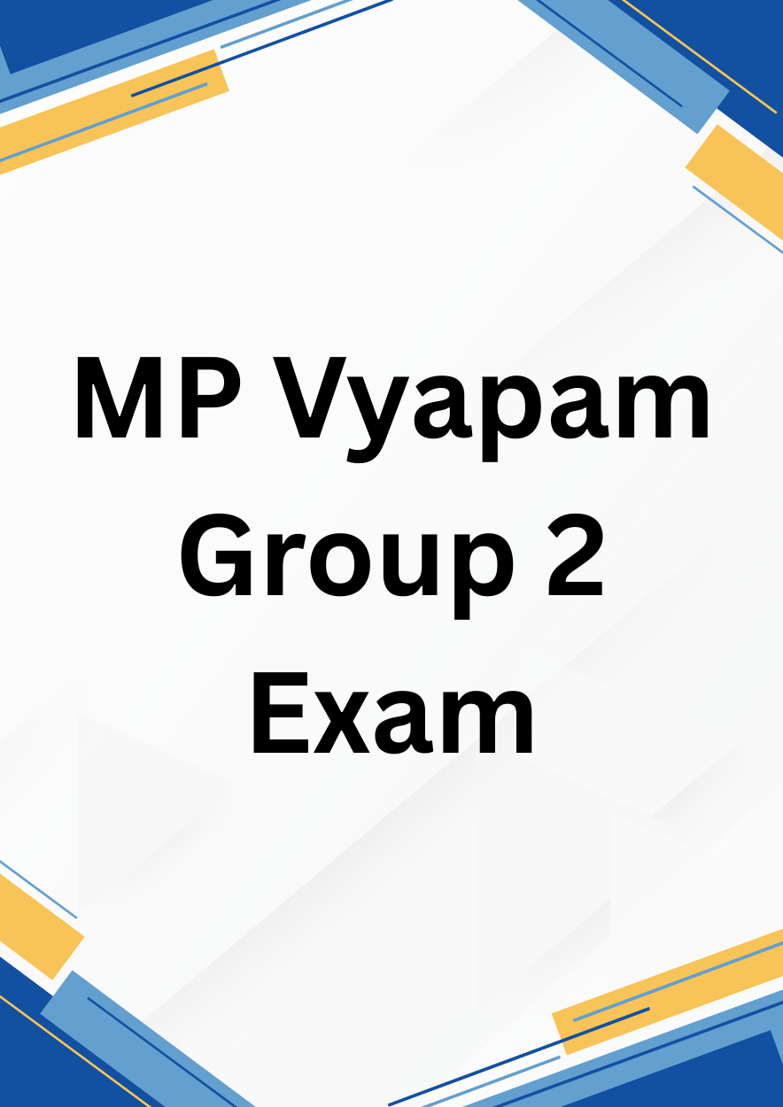 MP Vyapam Group 2 Exam Mock Test in Hindi