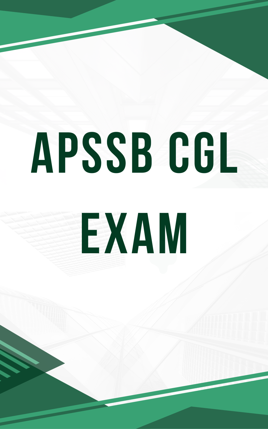 APSSB CGL Practice Set Papers