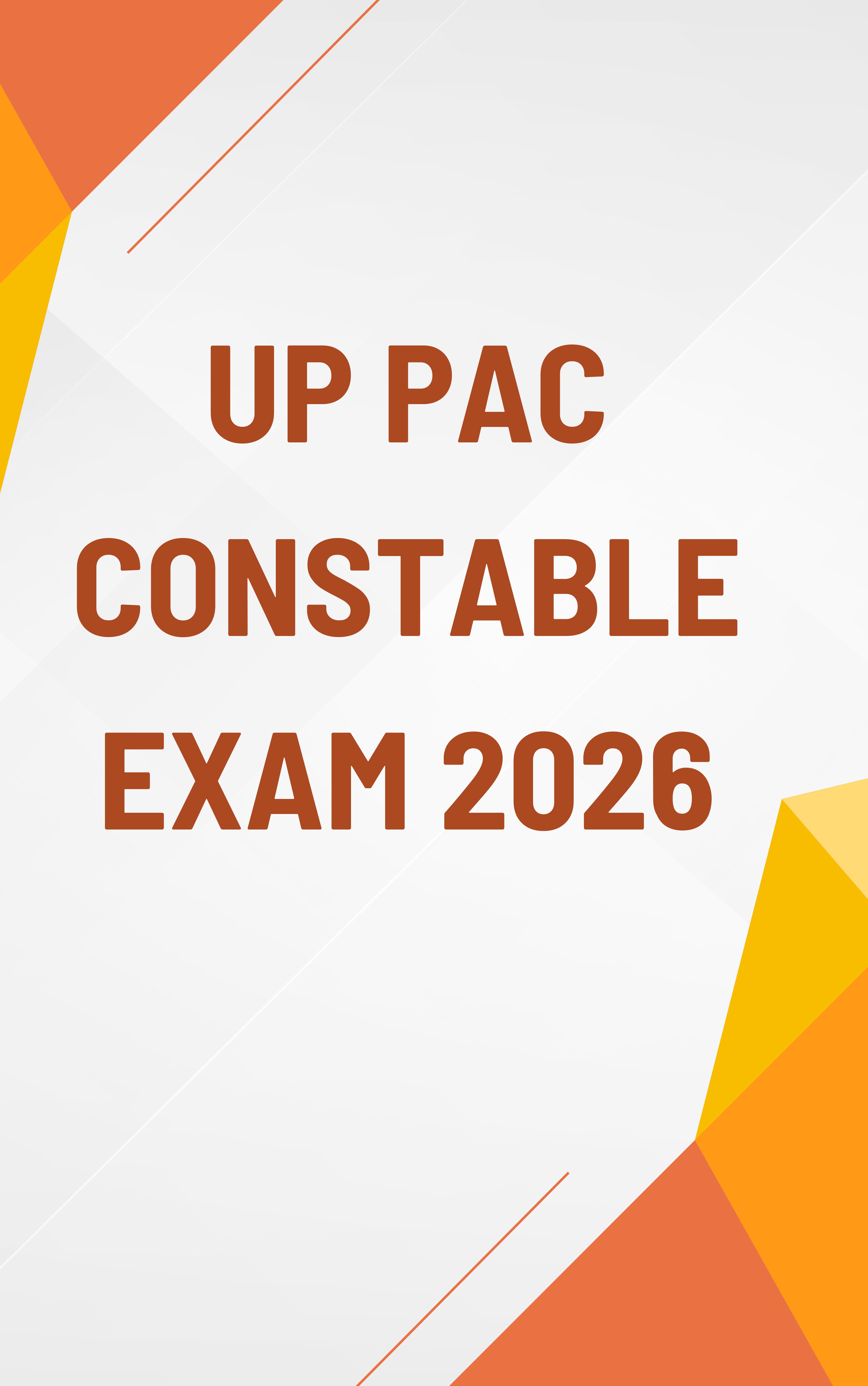 UP PAC Constable Mock Test in Hindi