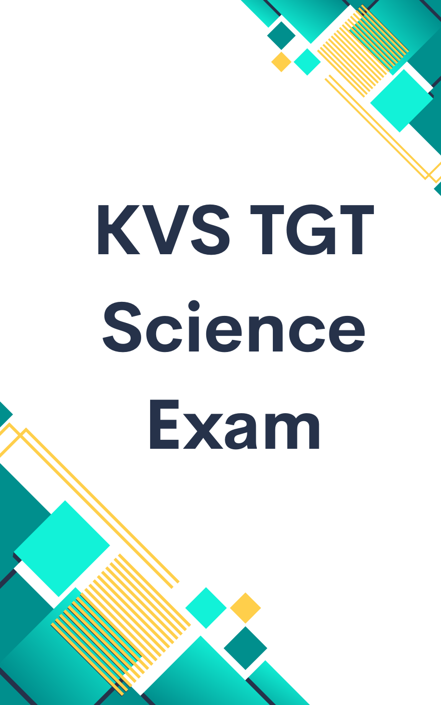 KVS TGT Science Online Mock Test Free