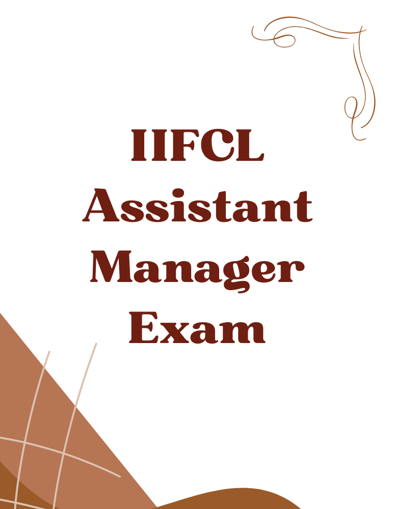 IIFCL Assistant Manager Mock Test