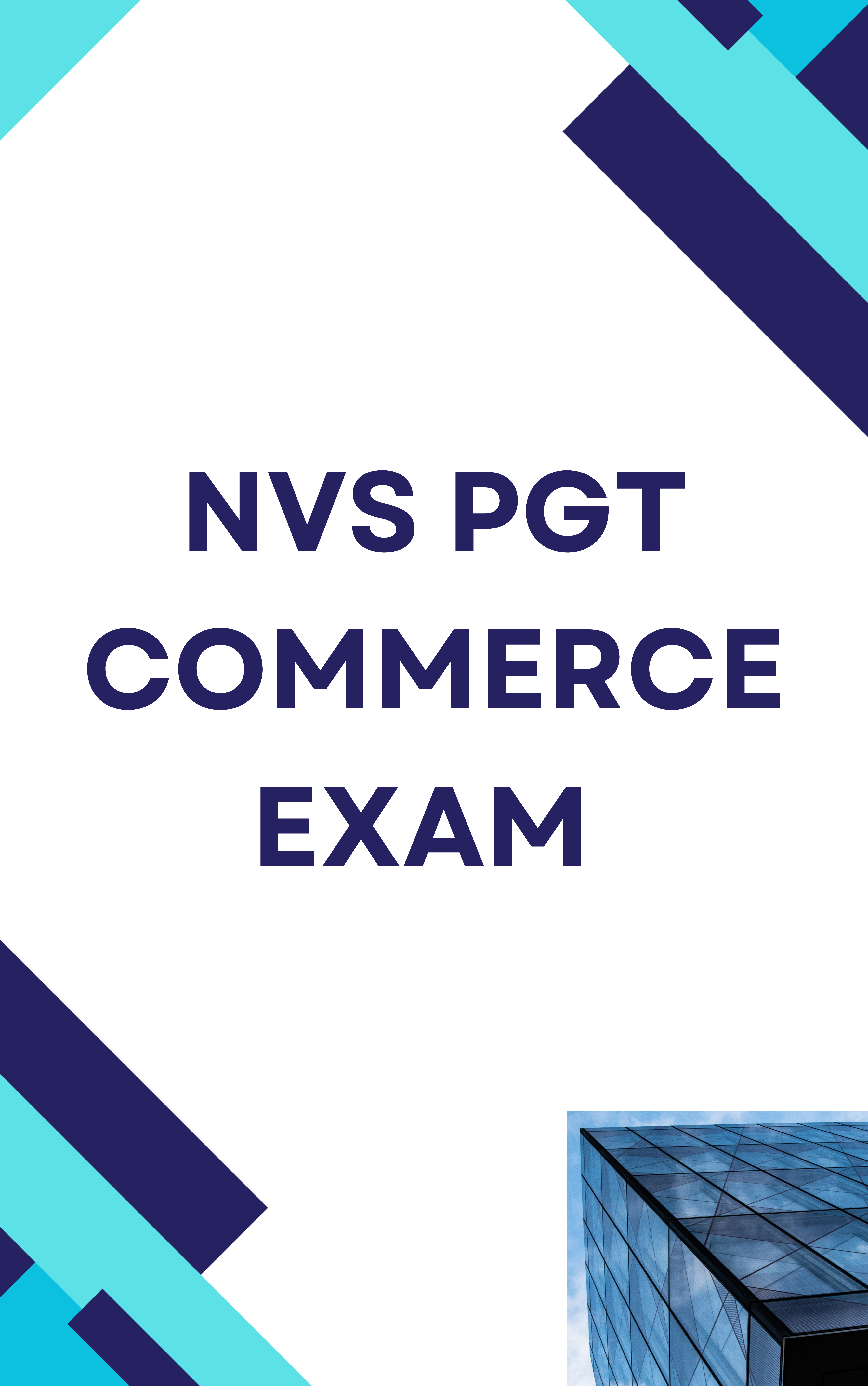 NVS PGT Commerce Model Test Paper