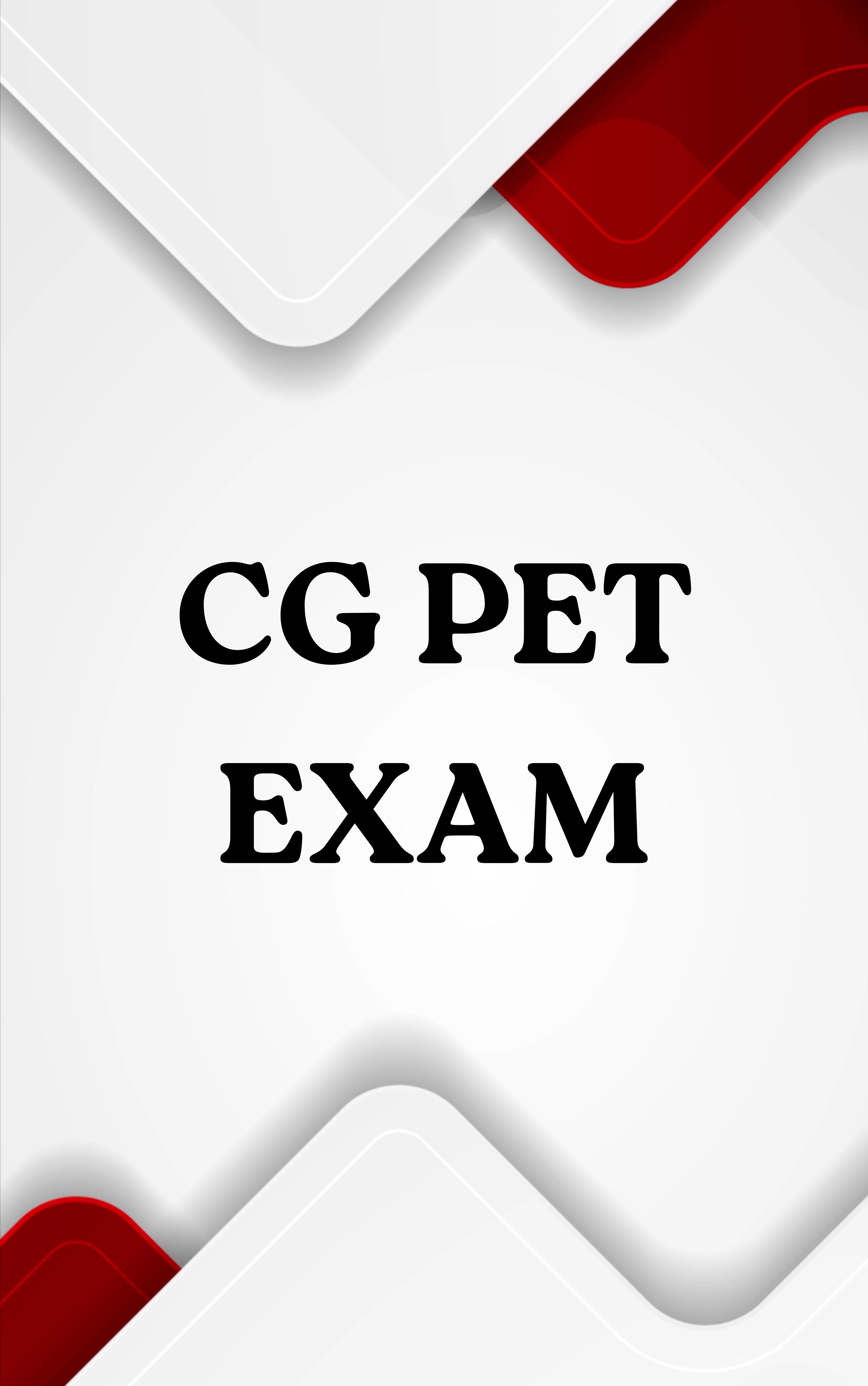 CG PET Questions with Answers
