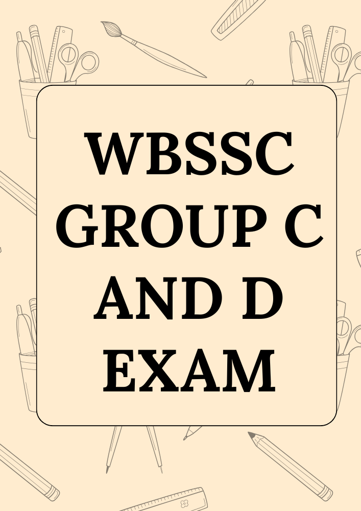 WBSSC Group C and D Online Objective Questions