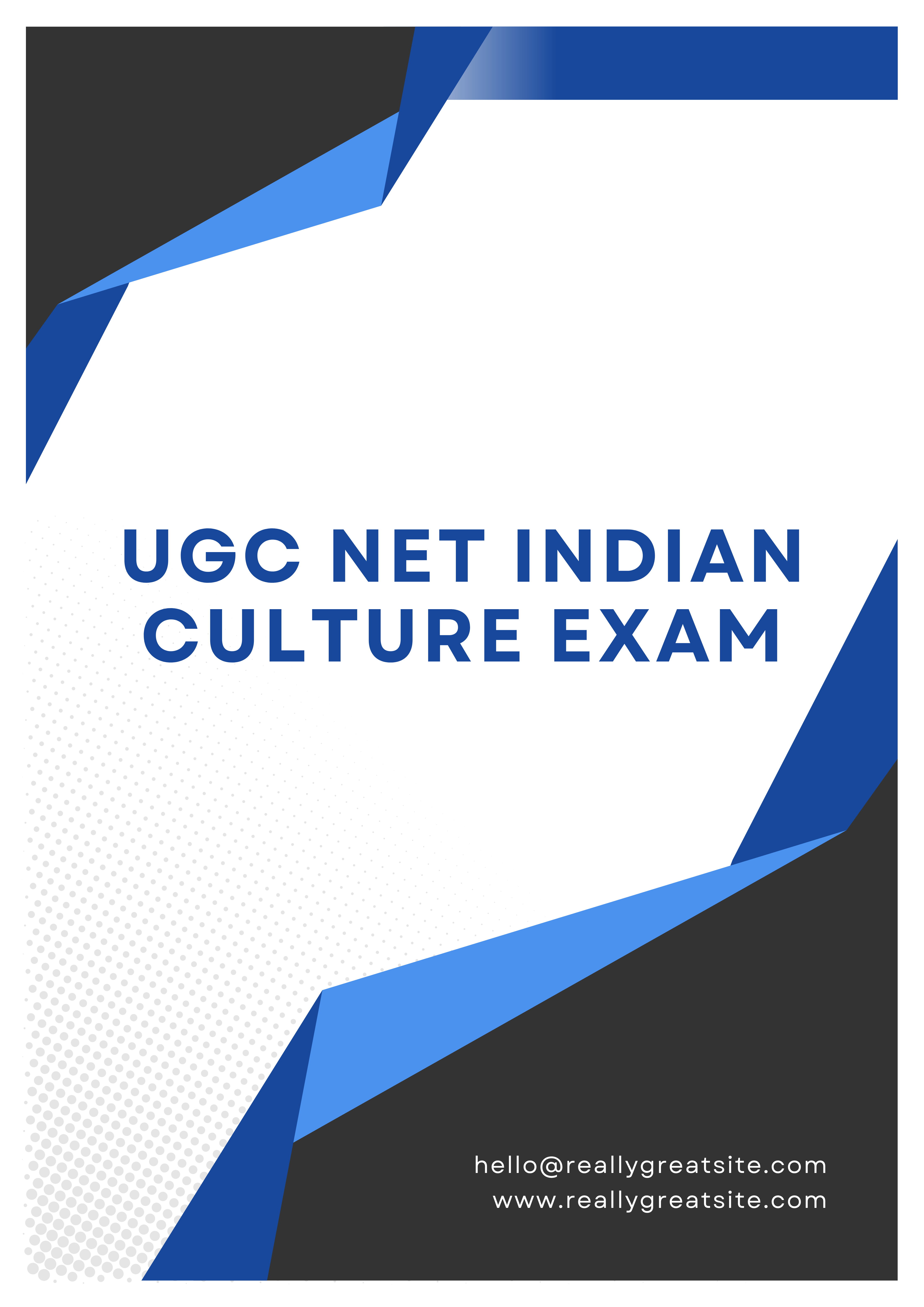 UGC NET Indian Culture Question Paper