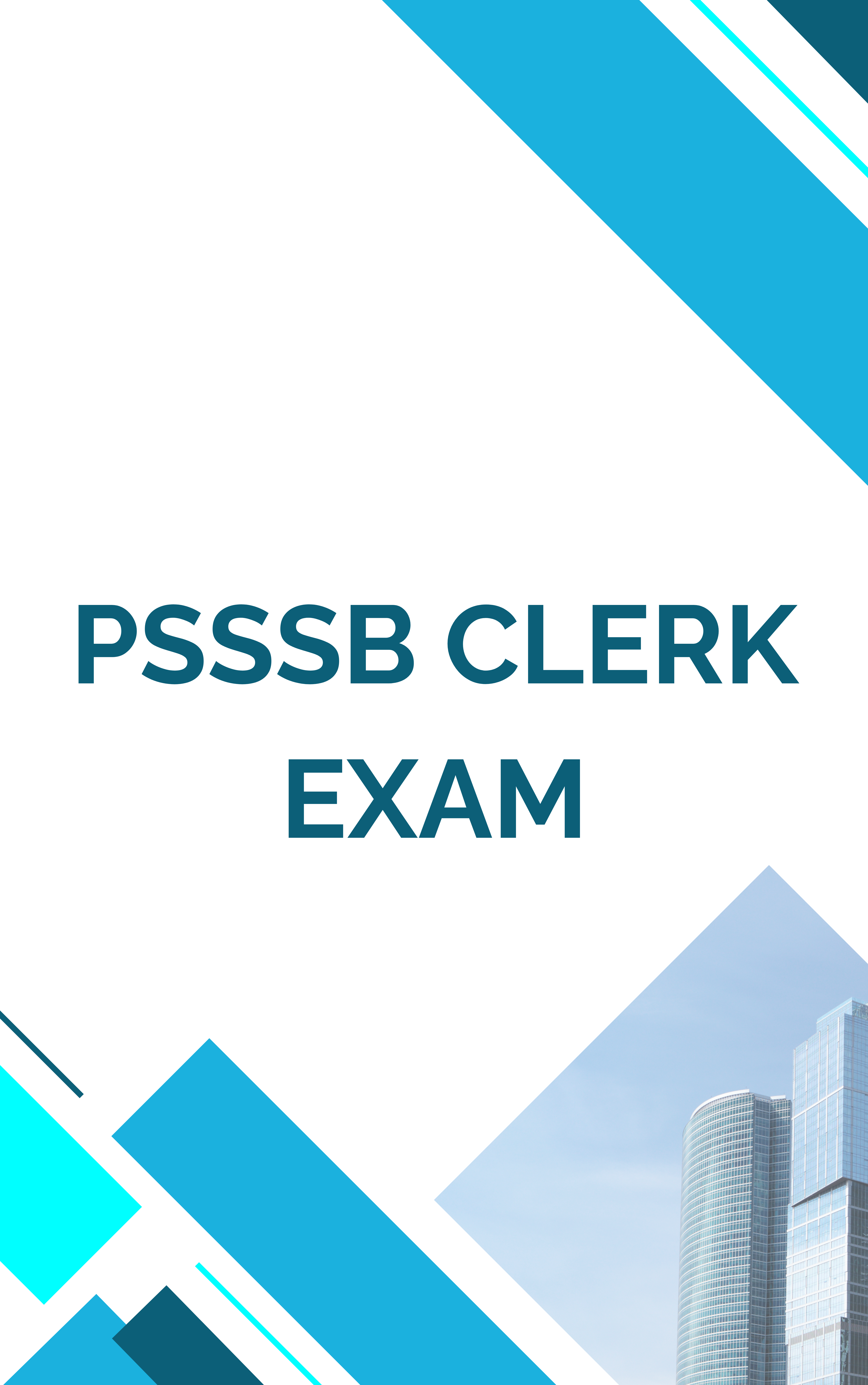PSSSB Clerk Mock Test Free