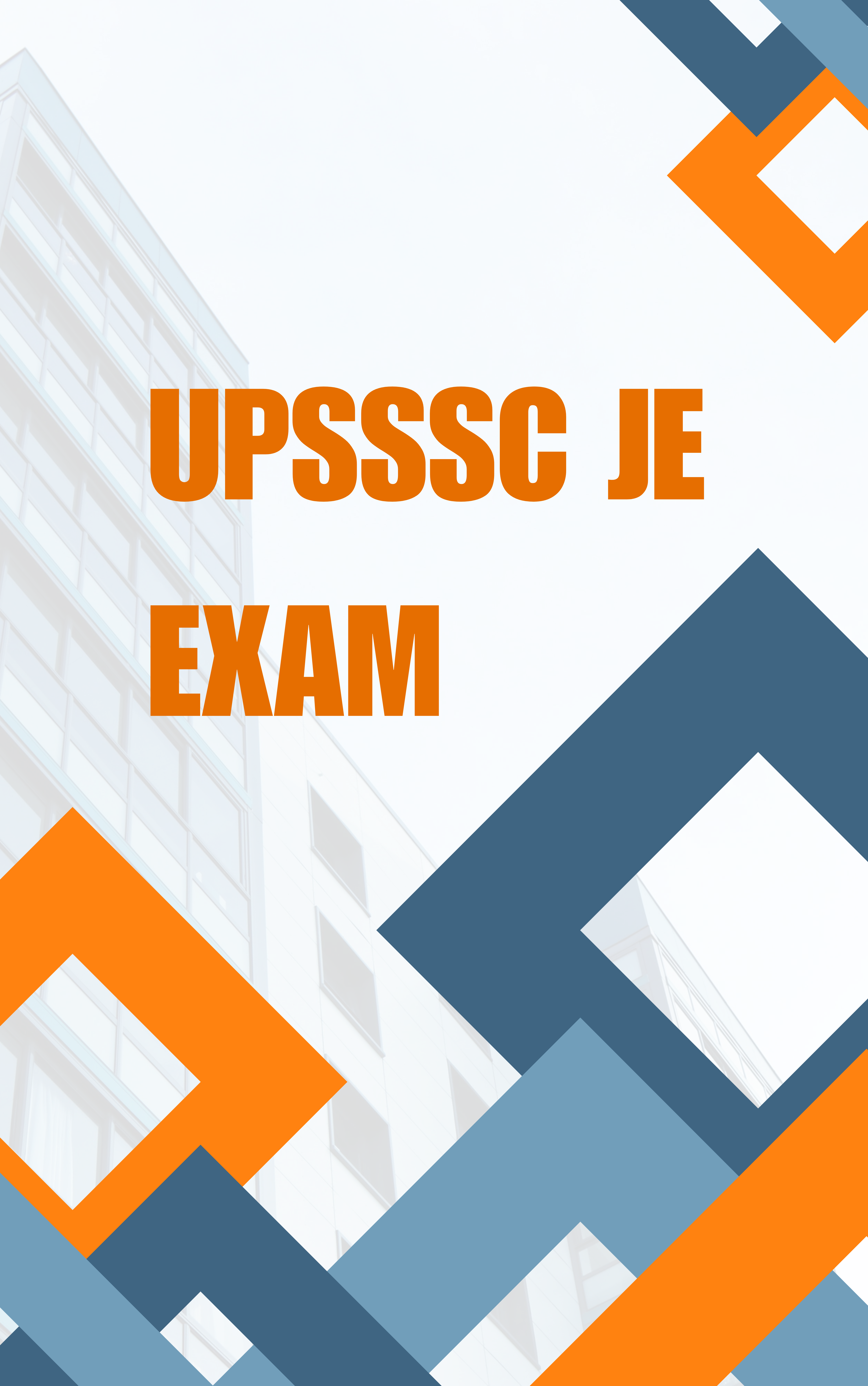 UPSSSC JE Free Online Test Series