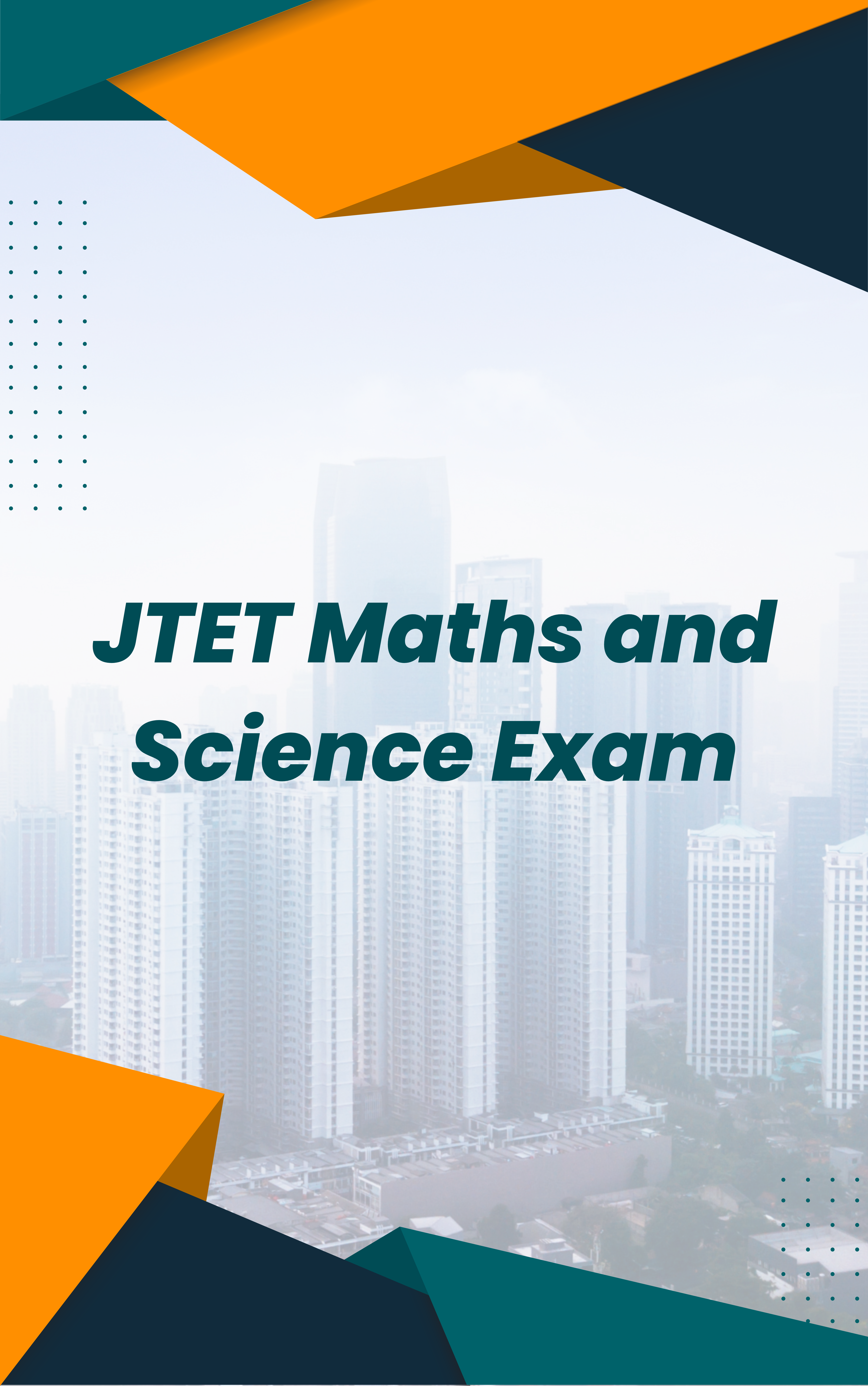 JTET Maths and Science Mock Test 2026