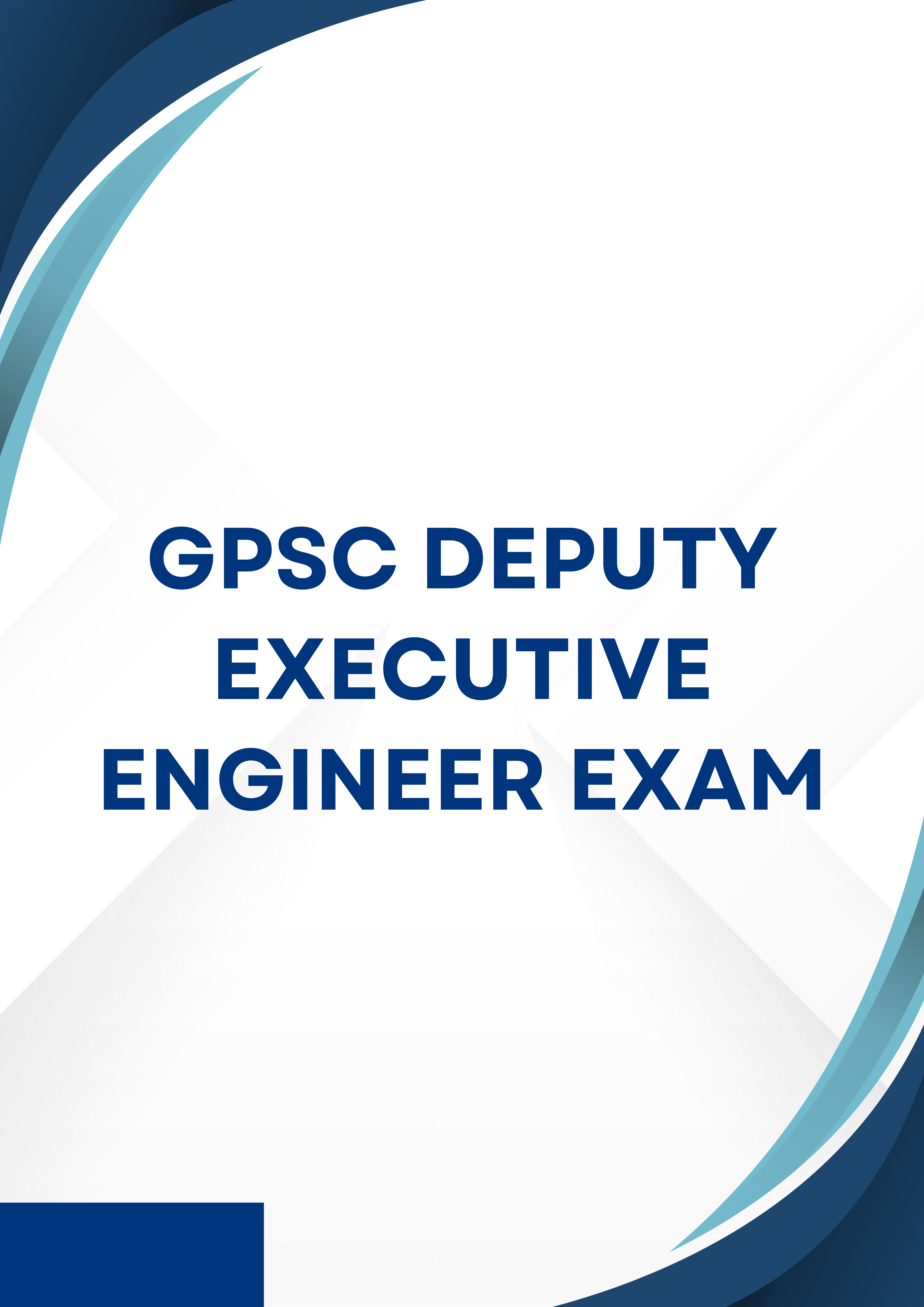 GPSC Deputy Executive Engineer Mock Test 2026