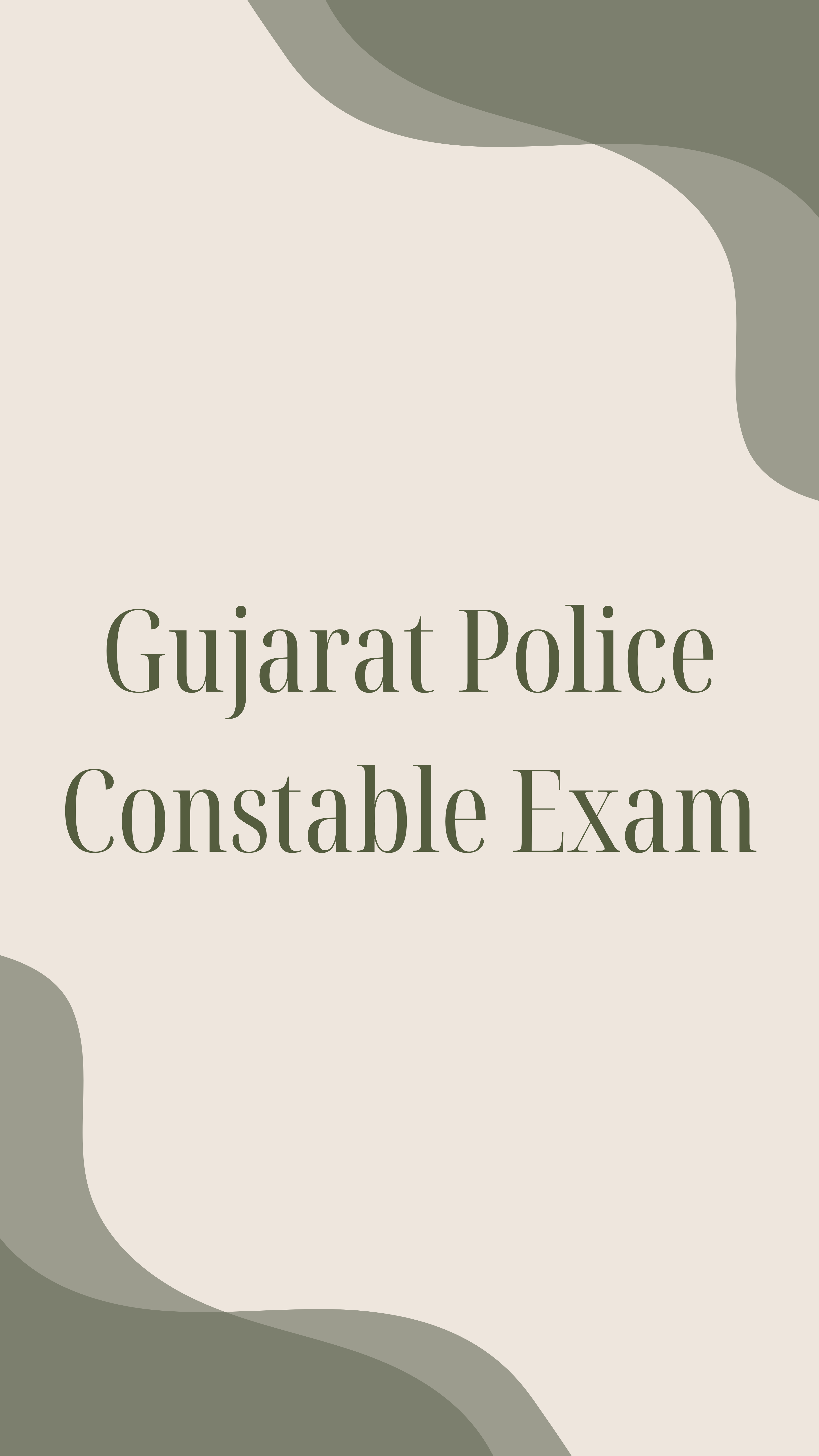 Gujarat Police Constable Mock Test Book