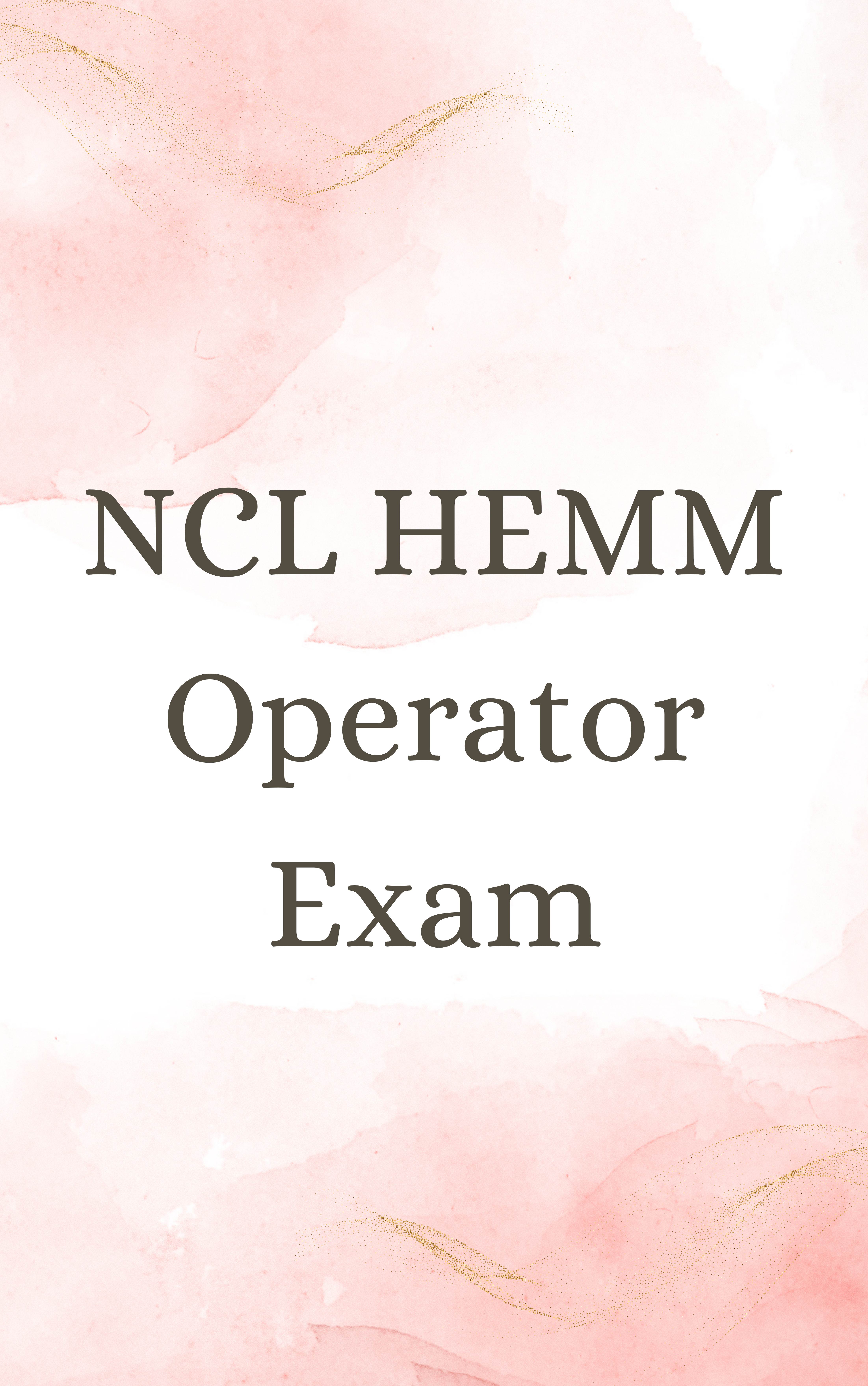 NCL HEMM Operator Free Mock Test & Model Paper